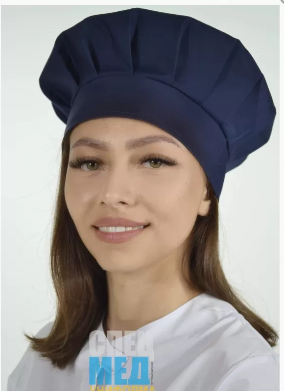 "Берет повара" тиси темно-синий