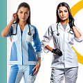 Медицинские костюмы женские