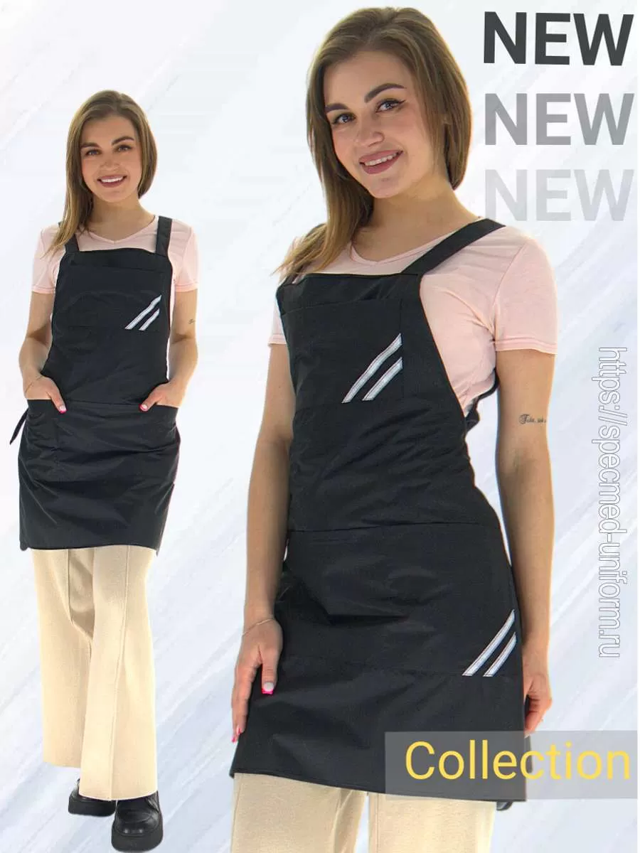 Фартук Love черный, Тиси